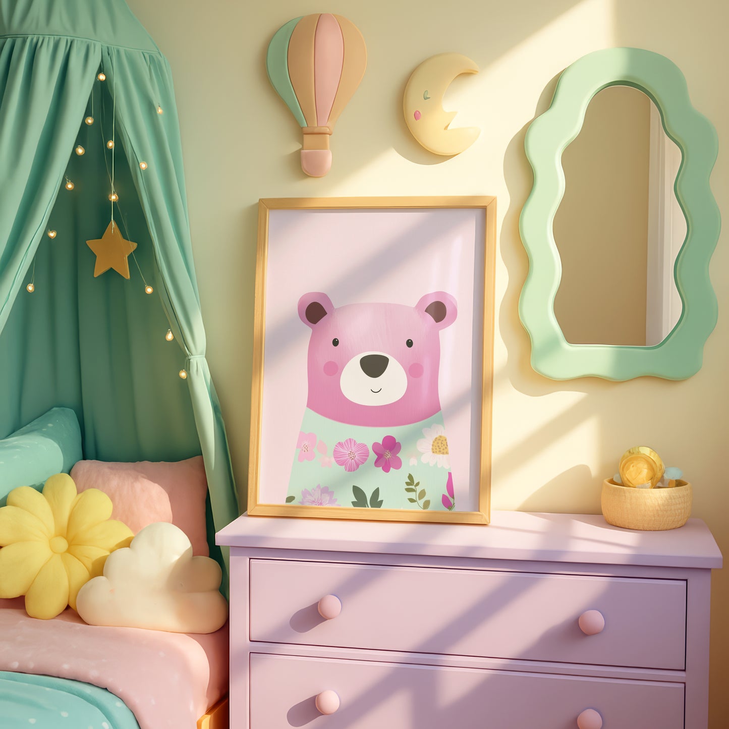 Pastel Nursery Wall Art