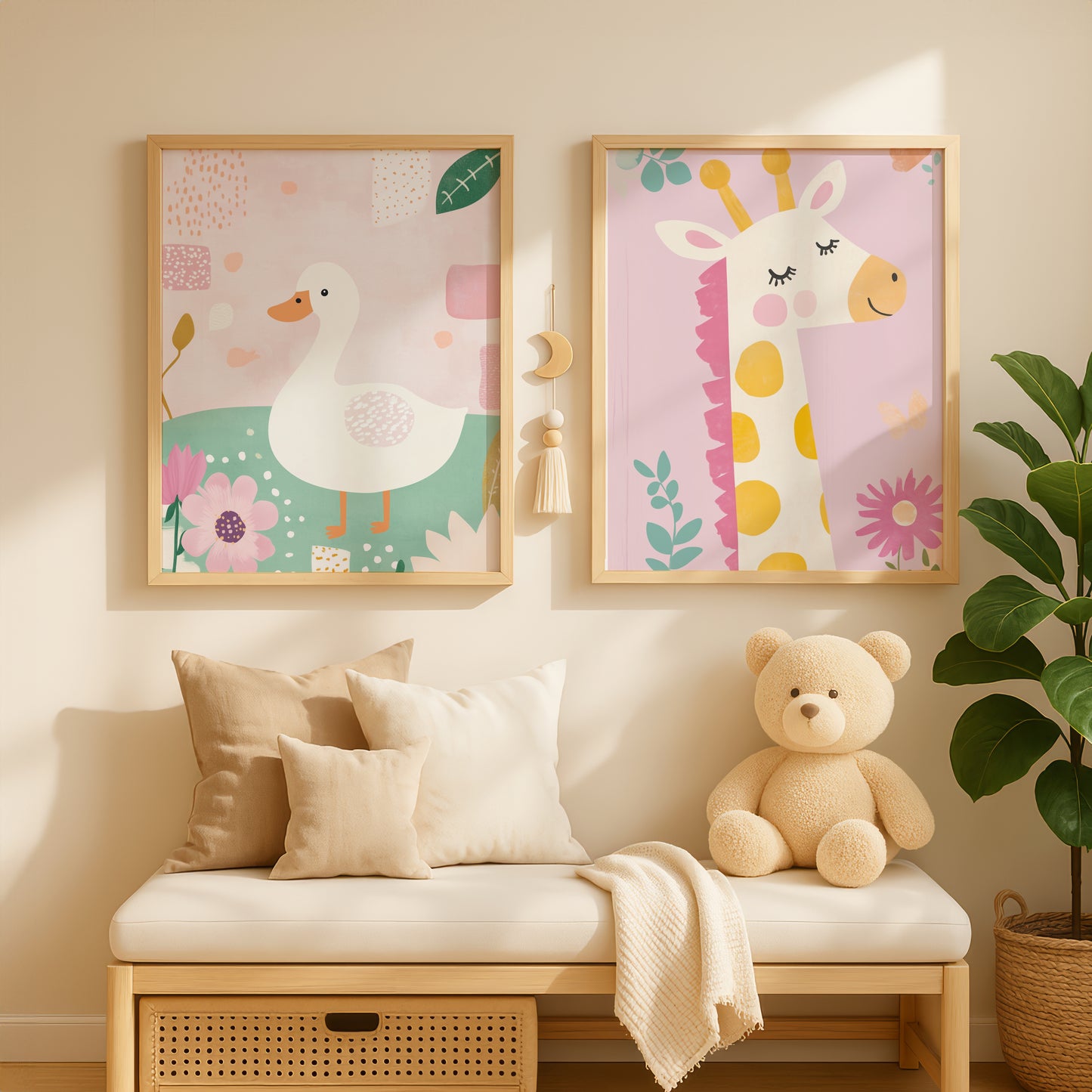 Pastel Nursery Wall Art