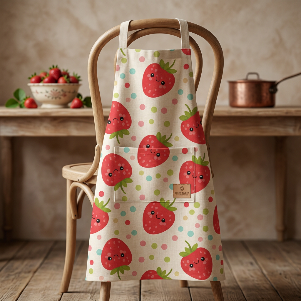 Cute Strawberry Seamless Pattern